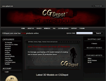 Tablet Screenshot of cgdepot.com